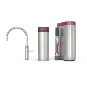 Quooker PRO3-CUBE Fusion-Round RVS