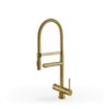 Selsiuz Push & Turn 3-in-1 XL Goud met Classic boiler single, de kraan los, 605 millimeter hoog