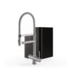 Selsiuz Push & Turn 3-in-1 XL RVS met Classic boiler combi extra, kraan en reservoir samen op wit