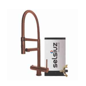Selsiuz-kokend-water-kraan-Titanium-Combi-extra-boiler-XL-Copper