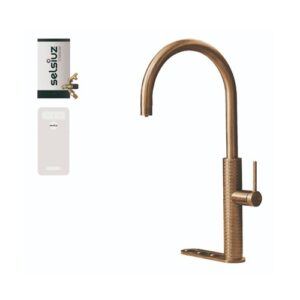 Selsiuz-kokend-water-kraan-Titanium-Combi-Extra-Boiler-Cooler-Gessi-Gold