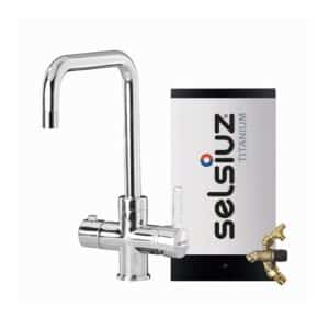 Selsiuz-kokend-water-kraan-Titanium-Combi-extra-boiler-Haaks-Chroom