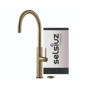 Selsiuz-kokend-water-kraan-Titanium-Single-Boiler-Gessi-Gold