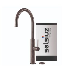 Selsiuz-kokend-water-kraan-Titanium-Single-Boiler-Gessi-Gun-Metal