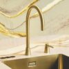 Selsiuz Cone Counter 5-in-1 Goud met Classic boiler combi extra en een Cooler in een keuken