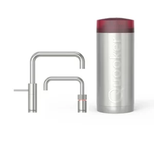 Quooker Combi Nordic Square Twintap RVS
