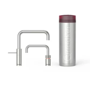 Quooker PRO3 Twintap Nordic Square RVS