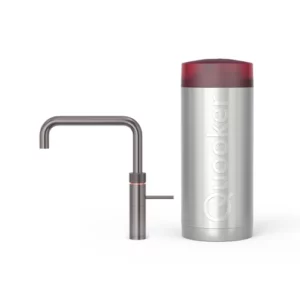 Quooker Combi+ Fusion Square Gunmetal - 22+FSGME