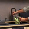 Quooker Fusion Square Gunmetal met Combi in een tweede keukenopstelling