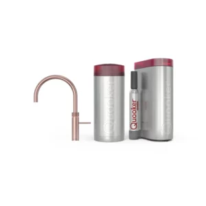 Quooker Combi+ CUBE Fusion Round Rosé Koper 22+FRRCOCUBE