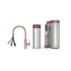 Quooker PRO3 CUBE Flex Rosé Koper 3XRCOCUBE