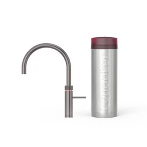 Quooker PRO3 Fusion Round Gunmetal 3FRGME