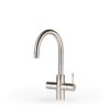 Unito Cosmos Rond RVS look met LAVA XL 8 liter, de kraan los, 422,1 millimeter hoog