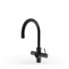 Unito Orbit Rond Zwart met Infinity Juice-Bar, de kraan los, 423 millimeter hoog