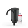 Franke Maris Touch 3-in-1 Rond Zwart met Maris 4 liter, kraan, reservoir en filter samen op wit