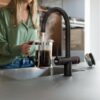 Franke Maris Touch 3-in-1 Rond Zwart met Maris 7 liter in een keuken