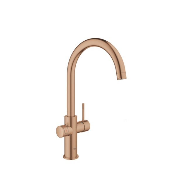 Grohe Red 3-in-1 C-uitloop Mat Brons L-size boiler - Afbeelding 2