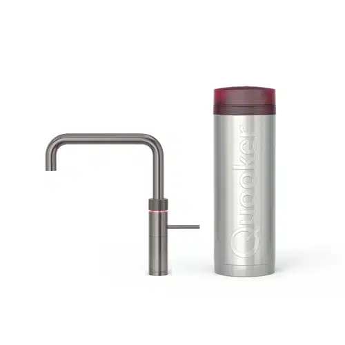 Quooker PRO3 Fusion Square Gunmetal 3FSGME