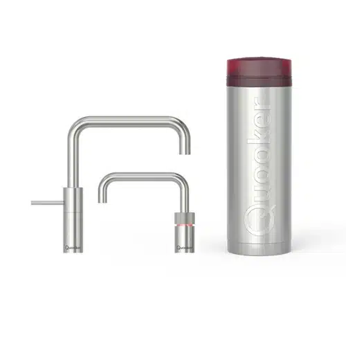 Quooker PRO3 Twintap Nordic Square RVS