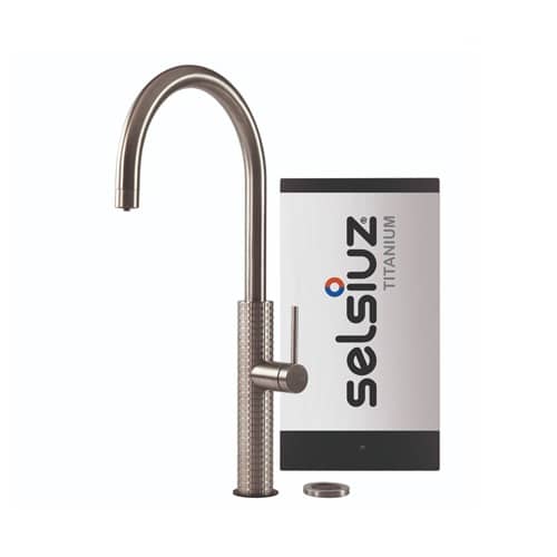 Selsiuz kokend water kraan Titanium Single Boiler Gessi RVS