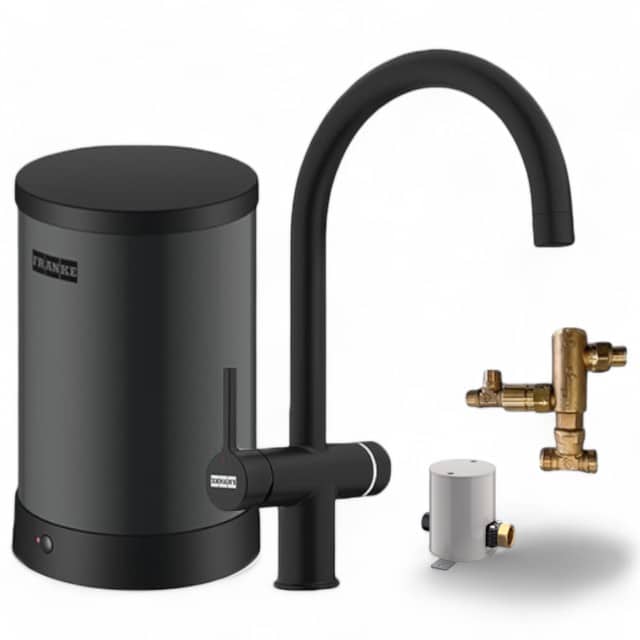franke maris 4l touch 4 in 1 zwart met mengset 1