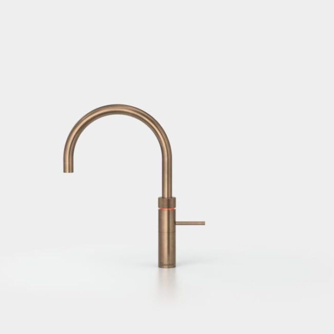 Quooker PRO3 CUBE Fusion Round Messing Patina - 3FRPTNCUBE - Afbeelding 3