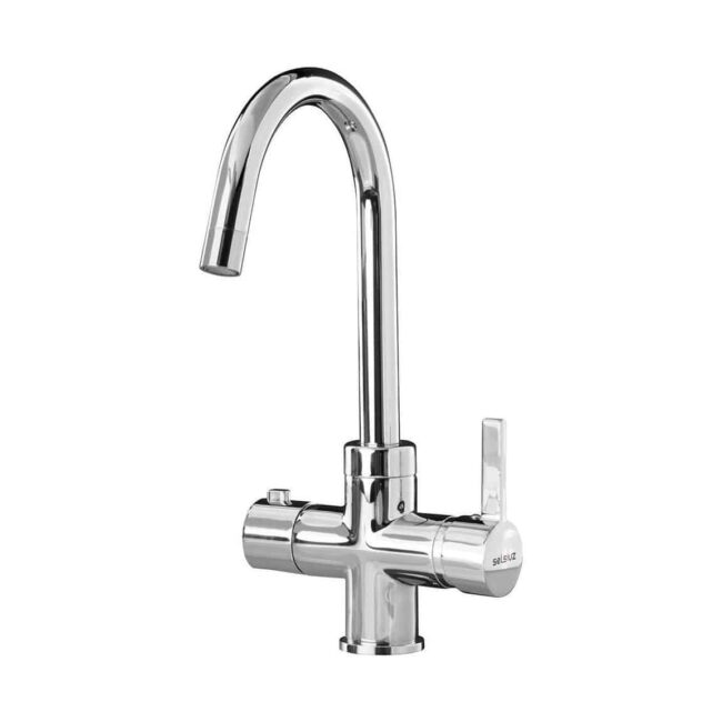 Selsiuz Rond Chroom Single Boiler - Afbeelding 2