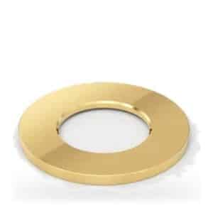 Quooker Rozet Nordic zeeppomp Goud, productfoto op wit