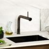 Quooker Front Gunmetal met Combi+ in een tweede keukenopstelling